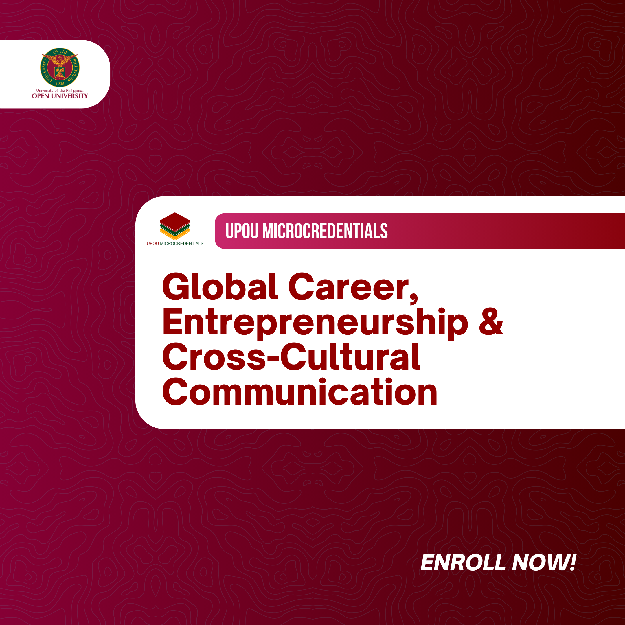 MCSM03 Global Career, Entrepreneurship and Cross-Cultural Communication